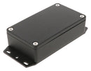 HAMMOND 1550Z106FBK Metal Enclosure, w/ Flange, Instrument, Diecast Aluminium, 115 mm, 65 mm, 30 mm, IP66, IP67, IP68