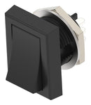 ALCOSWITCH - TE CONNECTIVITY TRD13D10WL04 Rocker Switch, On-None-On, SPDT, Non Illuminated, Panel Mount, Black, TRD