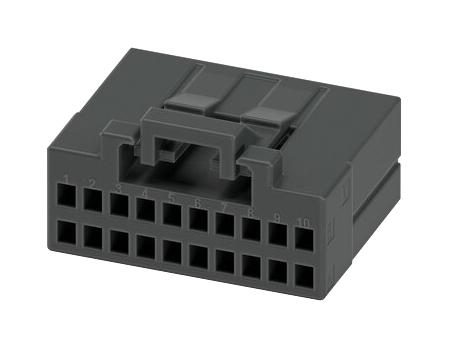 PHOENIX CONTACT 1378147 Connector Housing, 2 Row, CONNEXIS DD Series, Receptacle, 20 Ways, 2.5 mm