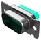 POSITRONIC RD9M00000/AA D Sub Connector Housing, 9 Ways, D Sub, DE, RD Series, Plug, Steel Body