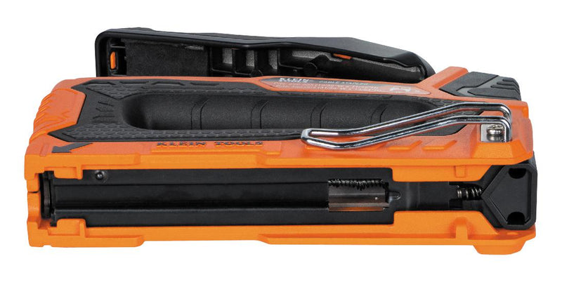 KLEIN TOOLS 45001 Cable Stapler, Cast Aluminium, 18.1 cm x 4.9 cm x 17.6 cm, Securing Romex and Data Cables