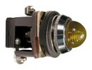 ALTECH PLB5LB-110 PILOT LIGHT, LED, AMBER, 30MM, 110VAC