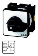 EATON MOELLER T0-3-8007/E Selector Switch, Maintained, 7 Position, 440 V, 20 A, Screw, T0 Series
