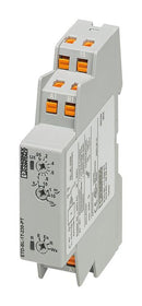 PHOENIX CONTACT 2905814 Analogue Timer, ETD, Multifunction, 50 ms, 1 h, 5 Ranges, 1 Changeover Relay GTIN UPC EAN: 4055626003344 ETD-BL-1T-230-PT