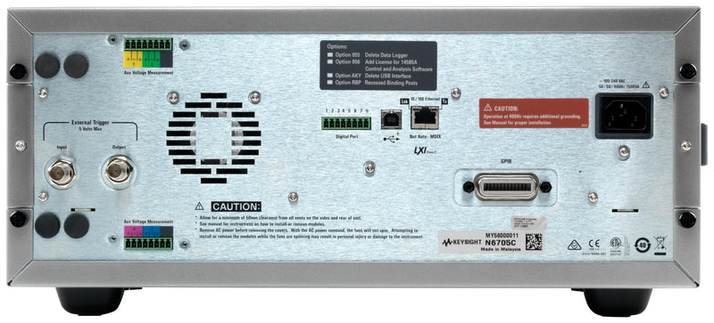 Keysight Technologies N6705C N6705C Power Analyser Current Voltage