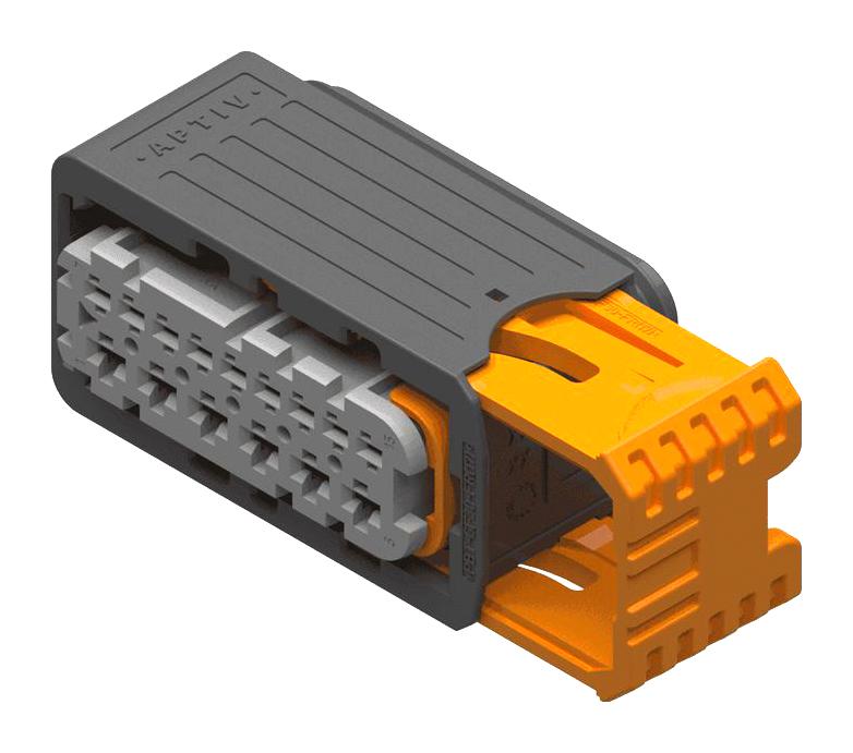 APTIV / DELPHI 33344006 Automotive Connector Housing, CTCS XP 1.5/2.8 Series, Receptacle, 15 Ways