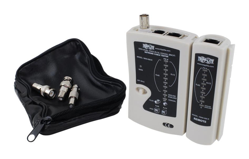 EATON TRIPP LITE N044-000-R NETWORK CONTINUITY TESTER, CAT5E/CAT6