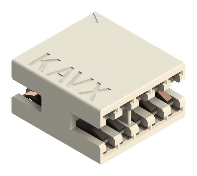 KYOCERA AVX 009159010761916 Card Edge Connector, Spring Contact, Dual Side, 1.5 mm, 10 Contacts, Surface Mount, Straight