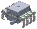 AMPHENOL ALL SENSORS ELVH-005G-HRRJ-I-NAA5 Pressure Sensor, 5 psi, Analogue, Gauge, 5 VDC, Dual Radial Barbed, 2.7 mA