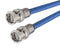 L-COM CTC-2 RF / Coaxial Cable Assembly, Twin, BNC Plug to BNC Plug, 78 ohm, 2 ft, 609.6 mm, Blue