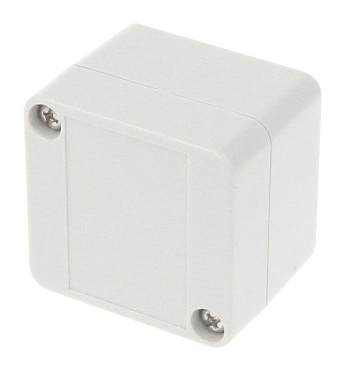 HAMMOND 1555AGY Plastic Enclosure, Styled Lid, Small, ABS, 41 mm, 51 mm, 52 mm