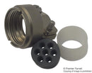 JAEGER 530371006 Circular Connector, Circular Industrial, Miniature Push-Pull Natto Series, 7 Contacts, Push-Pull