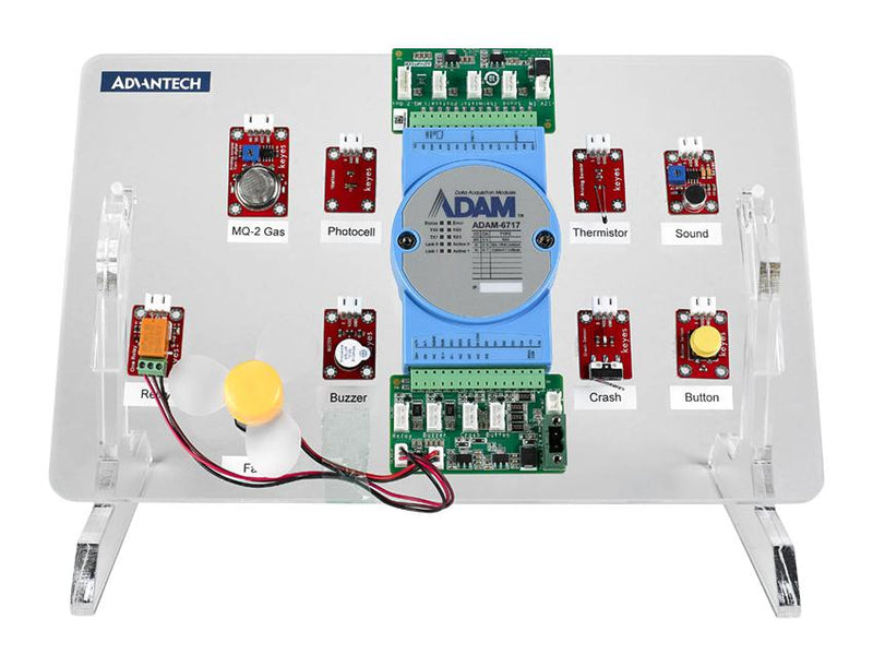 ADVANTECH ADAM-6717SK I/O GATEWAY STARTER KIT, 10/100MBPS