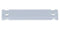 HELLERMANNTYTON 525-19703 Wire Marker, Carrier, Blank (No Legend), Transparent, 70mm x 19mm 4031026165516