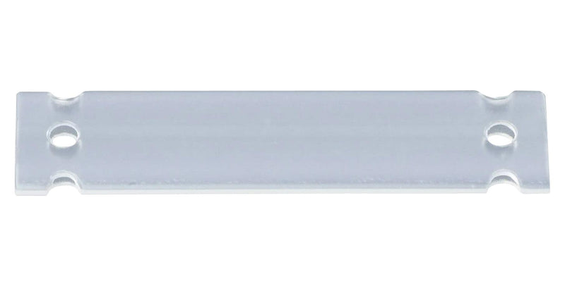HELLERMANNTYTON 525-19703 Wire Marker, Carrier, Blank (No Legend), Transparent, 70mm x 19mm 4031026165516