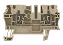 WEIDMULLER 1683420000 TERMINAL BLOCK, DIN RAIL, 4 POSITION, 26-12AWG