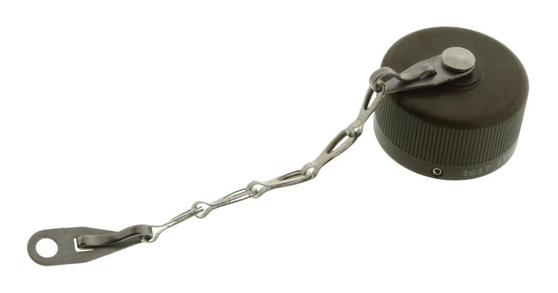 ITT CANNON 121003-0006 Dust Cap / Cover, Size 18, Protective Cap with Chain