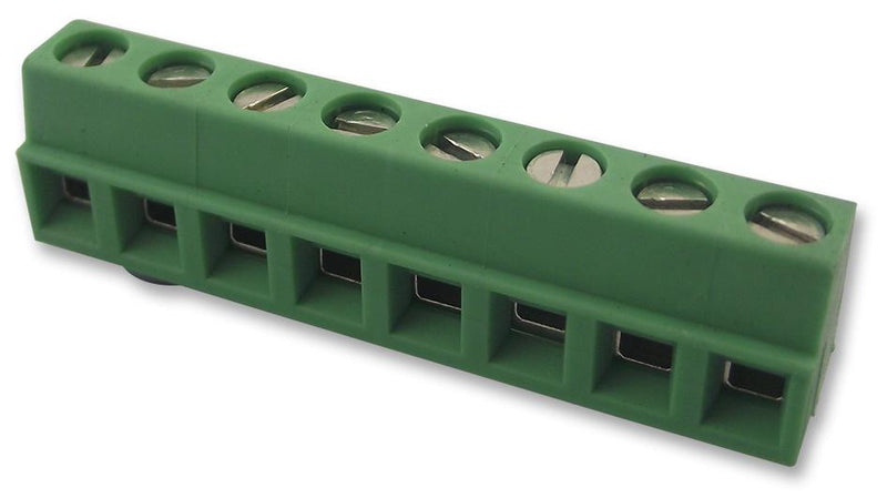 PHOENIX CONTACT 1729186 Wire-To-Board Terminal Block, 5.08 mm, 8 Ways, 26 AWG, 16 AWG, 1.5 mm&sup2;, Screw MKDSN 1,5/ 8-5,08, GTIN UPC EAN: 4017918026059