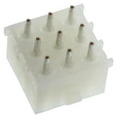 MOLEX 10-84-4090.. CONNECTOR, HEADER, 9POS, 3ROWS, 6.35MM
