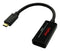 ROLINE 11.04.5957 Audio / Video Cable Assembly, USB Type C Plug, DisplayPort Socket, 7.9 ", 200 mm, Black