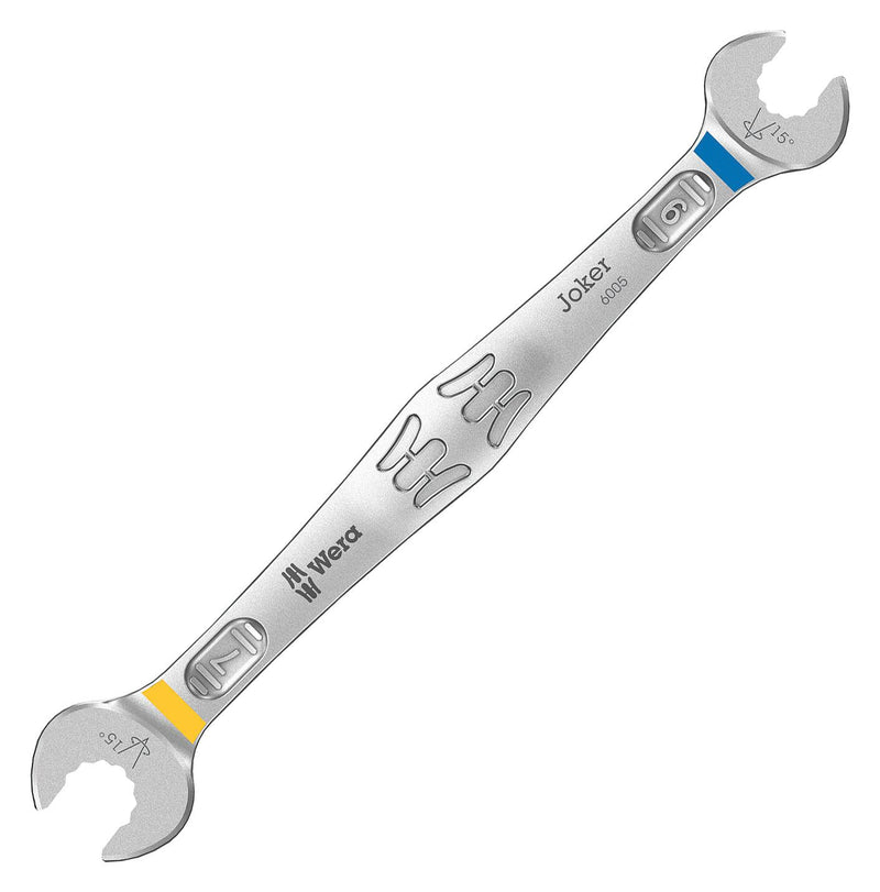 Wera 05020310001 05020310001 Wrench Double Open-End 7mm AF Size 111.8mm Length Joker 6005 Series New