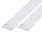GCT 10-14-A-0304-C-4-08-4-T FFC / FPC Cable, 14 Core, 1 mm, Same Sided Contacts, 12 ", 304 mm, White