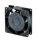 NMB TECHNOLOGIES 08025MB-B3L-AA-00 AC Axial Fan, 230V, Square, 80 mm, 25.3 mm, Ball Bearing, 24.3 CFM