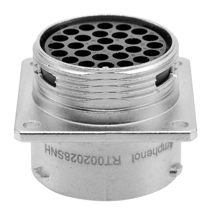 AMPHENOL SINE/TUCHEL RT002028SNH CIRCULAR CONN, RCPT, 28POS, CRIMP