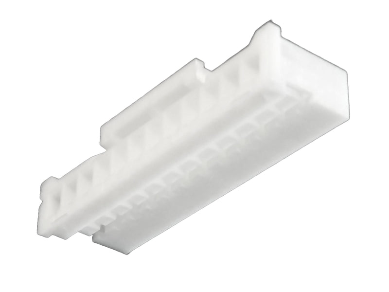 MULTICOMP PRO MP013307 Connector Housing, White, MP W2B LOCK 2MM, Receptacle, 12 Ways, 2 mm