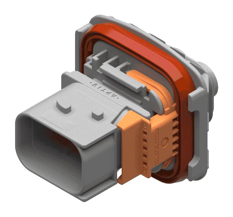 APTIV / DELPHI 33341143 Automotive Connector Housing, CTCS XP 6.3 Series, Plug, 2 Ways