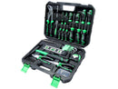 MULTICOMP PRO MP013668 Tool Set, 183-Pcs of Screwdriver, Bit & Ratchet Handle, Pliers, Hex Key, 5M Tape, Hammer, Fasteners
