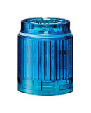 PATLITE LR4-E-B LED Unit, Blue, 24VDC, IP65, NEMA 4X, NEMA 13, 50mm H, 40mm Lens, LR Series