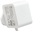 RASPBERRY-PI SC1150 Power Supply, USB-C, 5.1 V, 5 A, White, AU Plug