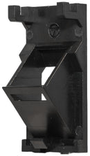TUK KA45BKPT Faceplate, Angled, Faceplate Adapter, 2 x 50 Keystones & Back Boxes, 1