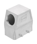 HARTING 19440100527 Heavy Duty Connector, Hood, Side Entry, Stainless Steel Body, 2 Lever, 10B