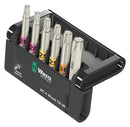 Wera 05056470001 05056470001 Bit-Check Set 6 Pcs of Trox Bit-Checks Wood TX HF 1 With Holder &amp; Plastic Case New