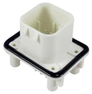 TE CONNECTIVITY 776276-2 Automotive Connector, AMPSEAL Series, Straight Header, 8 Contacts, PCB Pin