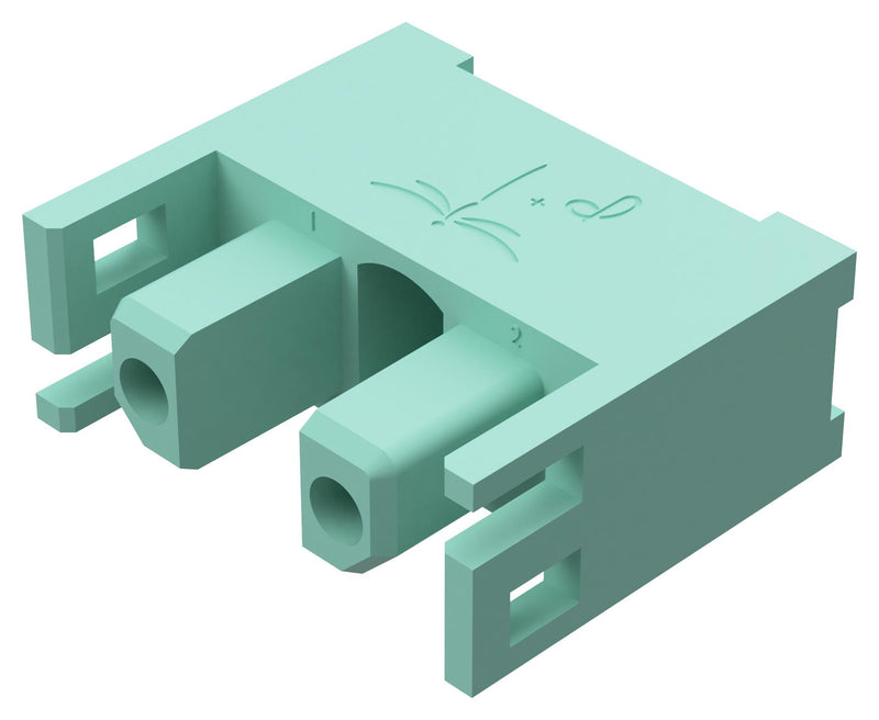 POSITRONIC DFS02F00/AA RECT PWR HOUSING, RCPT, 2POS, CABLE