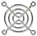 MULTICOMP PRO MCSC50-W2 Fan Finger Guard, Steel - Wire Form, 50mm Axial Fans, 40 mm, Bright Nickel Chrome