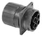 AMPHENOL SINE/TUCHEL RTS018N4SHEC03 CIRCULAR CONNECTOR, RCPT, 4POS, CRIMP