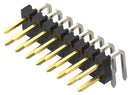 TE CONNECTIVITY 2MM-HB-D10-HT-02-H-TB Pin Header, Board-to-Board, 2 mm, 2 Rows, 20 Contacts, Through Hole Right Angle, 2MM-HB Series