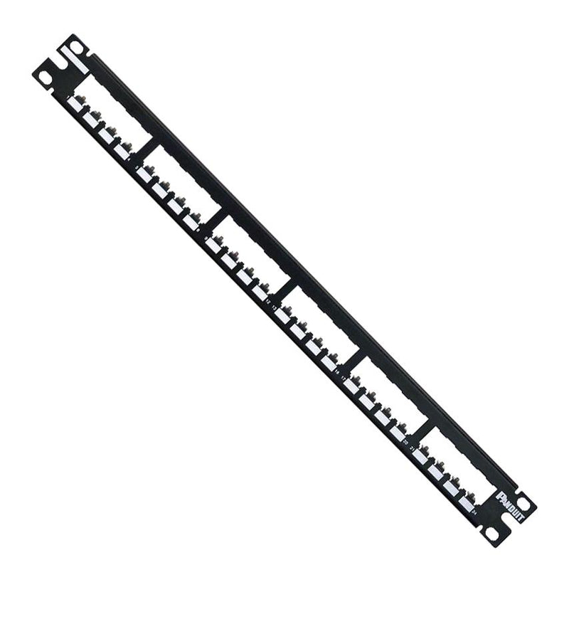 Panduit CP24BLY CP24BLY Patch Panel Modular 24 Ports Cat6 1U Mini-Com Series