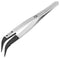IDEAL-TEK 277CCFR.SA.1.IT 277CCFR.SA.1.IT Tweezer Replaceable Tip ESD Safe Curve Pointed 105 mm Stainless Steel Body New