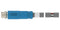 TE CONNECTIVITY T4051170405-001 Sensor Cable, B Coded, M8 Plug, Free End, 5 Positions, 500 mm, 19.7 ", T405 Series