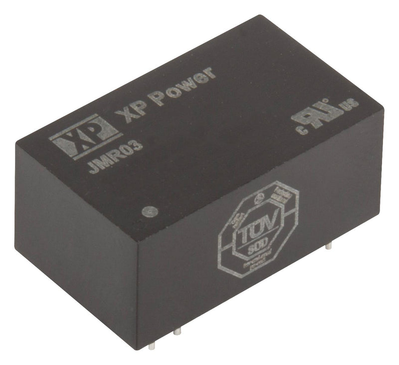 XP POWER JMR0324S12 Isolated Through Hole DC/DC Converter, ITE & Medical, DIP, 4:1, 3.5 W, 1 Output, 12 V