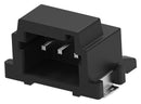 TE Connectivity 4-2336678-3 4-2336678-3 Pin Header Black Key B Wire-to-Board 2 mm 1 Rows 3 Contacts Surface Mount Right Angle