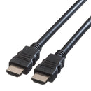ROLINE 11.04.5575 Audio / Video Cable Assembly, HDMI A Plug, HDMI A Plug, 16.4 ft, 5 m, Black GTIN UPC EAN: 7611990979004