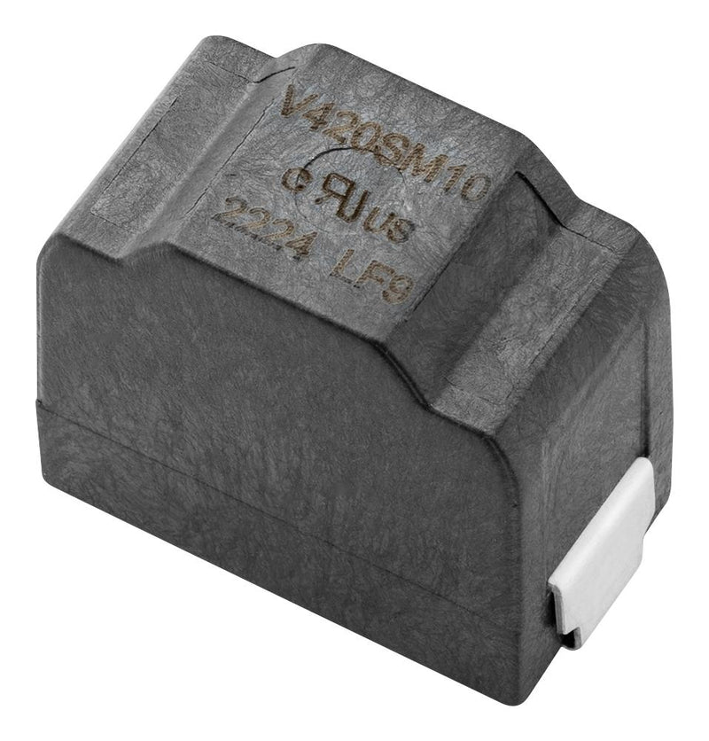 LITTELFUSE V420SM10 TVS Varistor, 420 V, 560 V, SM10 Series, 1.12 kV, SMD, Metal Oxide Varistor (MOV)
