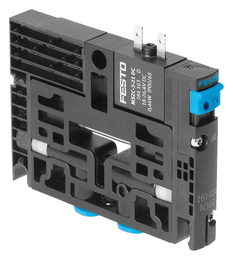 Festo 161414 161414 Air Solenoid Valve 5/2 Way Monostable M7 -0.9 bar to 10 24 VDC 400 l/min