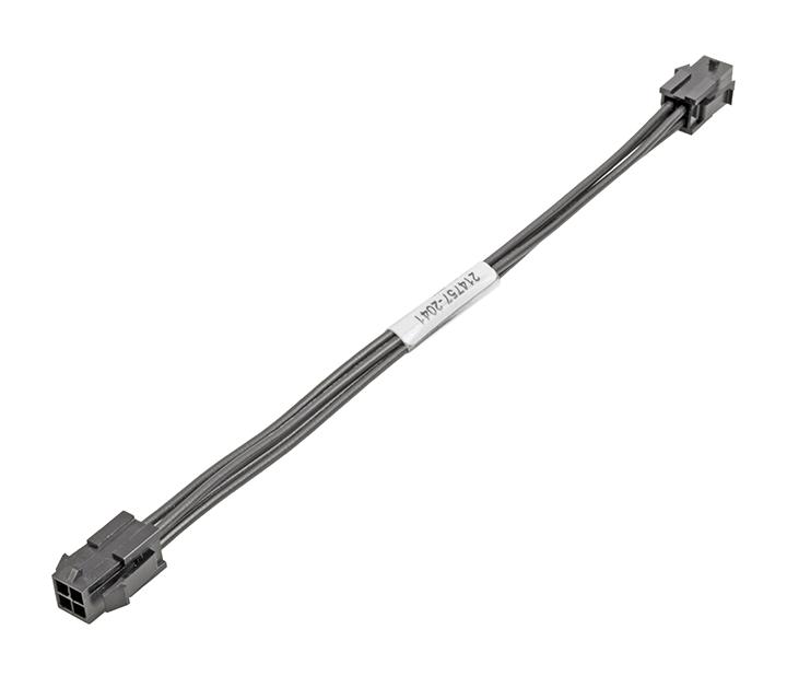 MOLEX 214757-2043 Cable Assembly, Micro-Fit 3.0 Plug to Micro-Fit 3.0 Plug, 4 Ways, 3 mm, 2 Row, 600 mm, 23.6 "